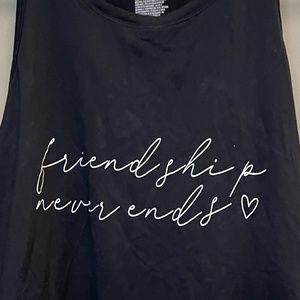 "Friendship Never Ends" Tank Top